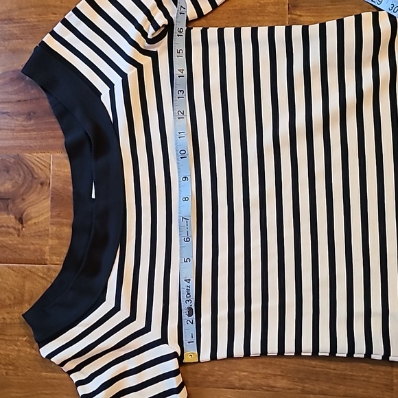 L.K. Bennett Karolyn Stripe Off-the-shoulder Top - Picture 5 of 9